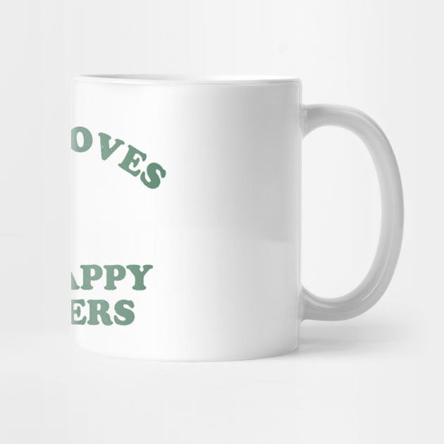 Jesus Loves The Happy Campers by rt-shirts